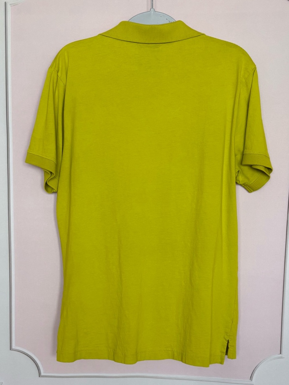 NIKE Men's Lime Green Short Sleeve Cotton Polo Shirt--EUC--S - Picture 2 of 11